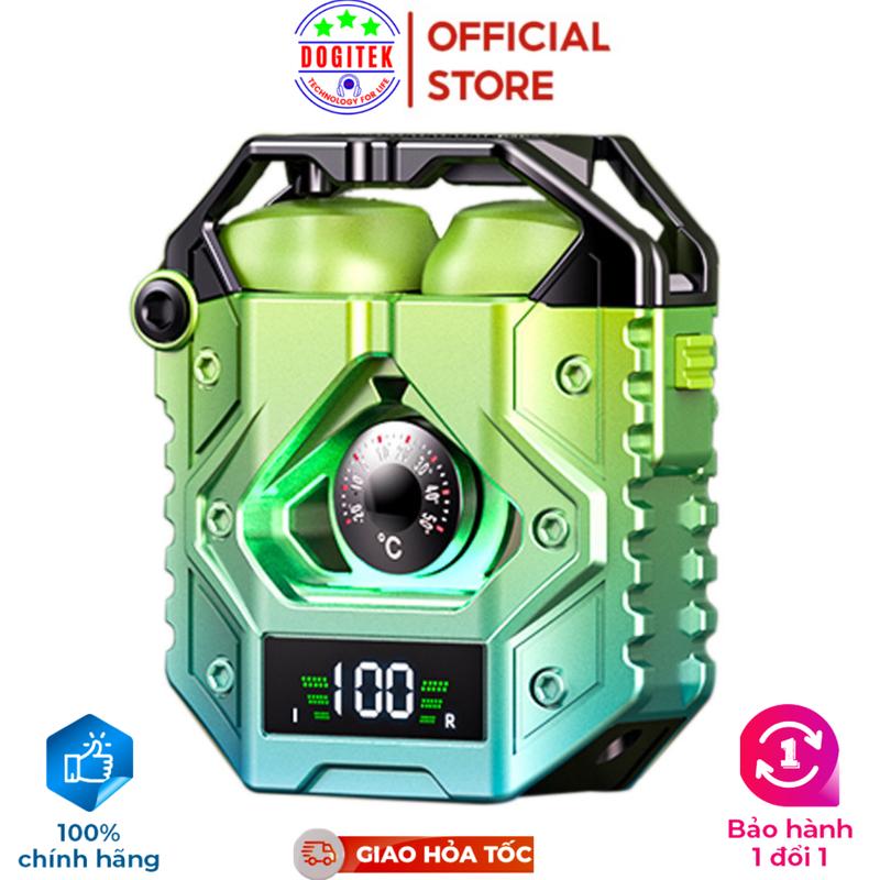 Tai nghe bluetooth gaming DOGITEK H09 có công nghệ ANC, thiết kế vỏ thép kèm nhiệt độ không khí,chất âm chưa có đối thủ (Bản QT, DOGITEK, Tặng 01 đôi găng tay gaming)) Nhét Tai Nghe Nhạc Kem Earphone