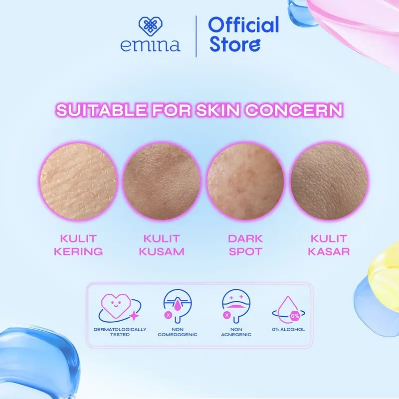 NEW! Emina Bright Stuff Face Wash - Sabun Muka Cerah Glowing Anti Kusam 100ml 3