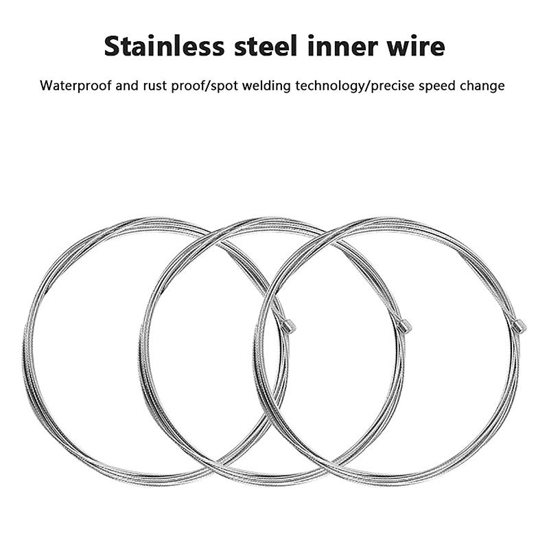 Folding Bicycle Shift Line Mountain Bike Brake Handle Wire Cycling Fixed Gear Shift Cable Brake Inner Cable Cycling Accessories 1