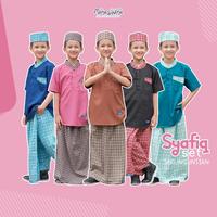 Gambar MANASIKANA CLEARANCE SALE Syafiq Sarung set instan sarkoci anak laki-laki - BLACK, XS 1-2th dari Manasikana Kota Tasikmalaya 1 Tokopedia