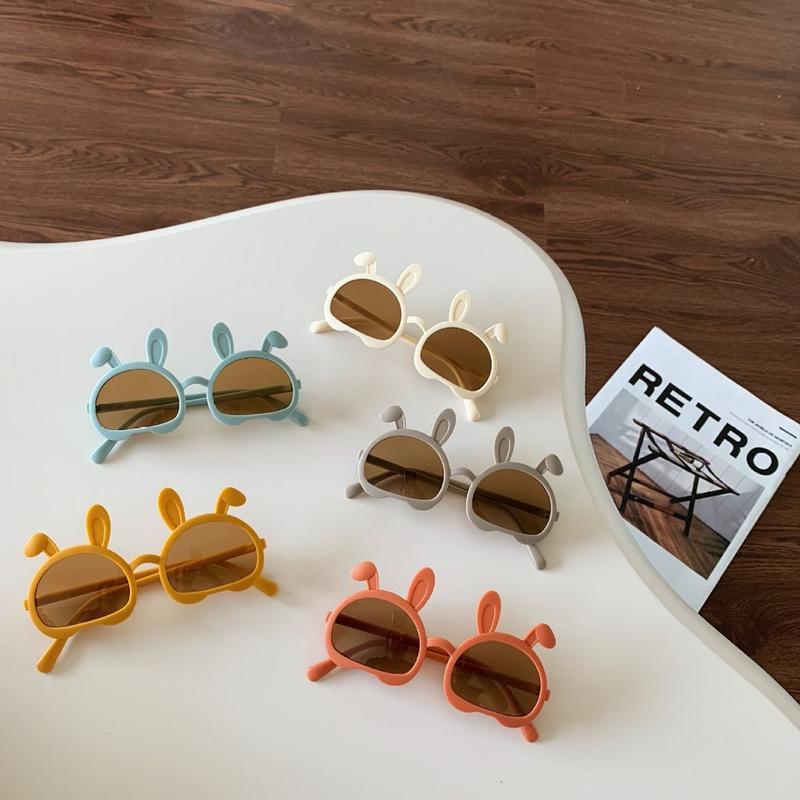 Kính râm cho bé trai bé gái Bluehope kính đi nắng mùa hè thời trang thỏ tai cụp dễ thương KB05 kính cho tháng 6