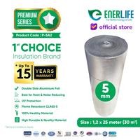 Gambar ENERLIFE PREMIUM Aluminium Foil Atap Foam Busa IXPE 5mm Double dari Enerlife Insulation Kota Administrasi Jakarta Barat 1 Tokopedia