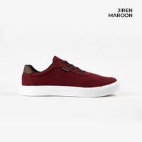 Gambar Sepatu Pria Casual Sneaker Jiren Maroon - Maroon, 39 dari Carnos Jeans Kota Bandung 3 Tokopedia