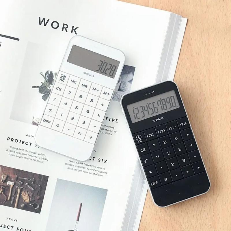 Product Introduction of New Mini Electronic Calculator Simple 10 Digit Student Stationery Multifunctional Portable School Supplies Office 14