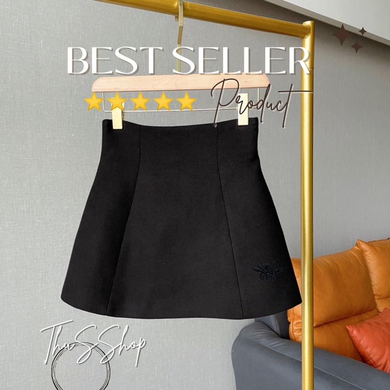 Chân Váy Con Ong Cạp Lưng Cao BIG SIZE Kiểu Chữ A Xòe Phồng Chất Kaki Mềm Cao Cấp TA-88