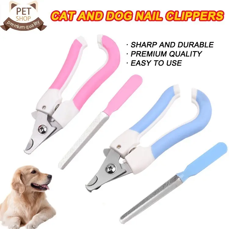 Gunting Kuku Kucing Anjing - Alat Pemotong Kuku Hewan Pet Nail Clipper 0