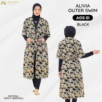 Gambar ALIVIA HOUSE - ALIVIA OUTER SWIM 01 Outer Swimwear kimono luaran berenang wanita - Sand, ALL SIZE dari Alivia House Official Kota Tangerang Selatan 4 Tokopedia