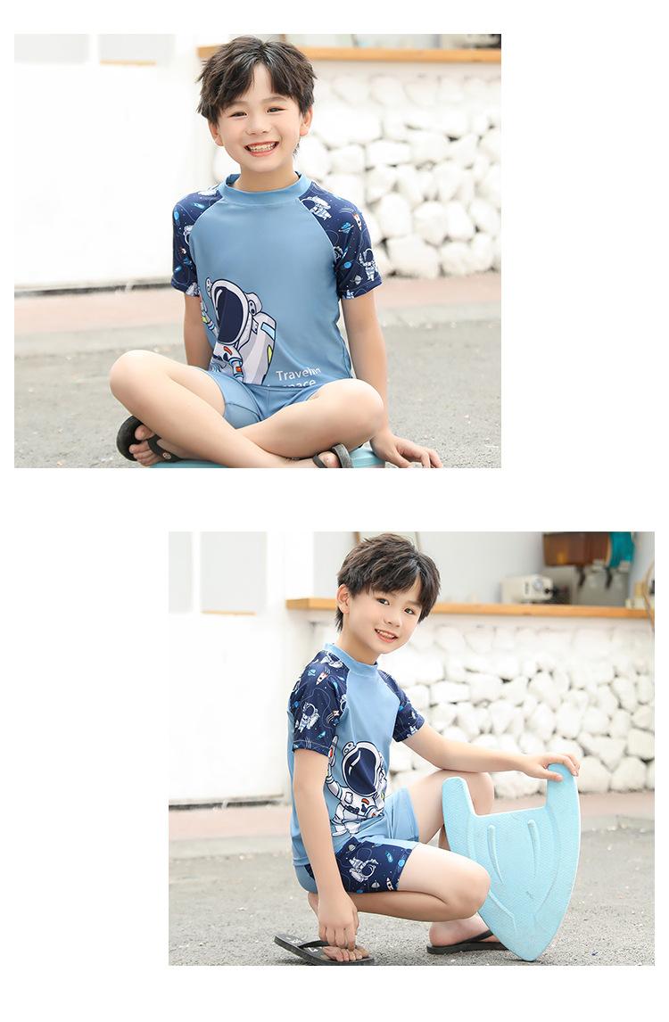 Product Introduction of 2024 New Children's Swimsuit Boys and Girls Split Quick-Drying Professional Swimwear Big Boys and Girls Swimsuit Outfit Wholesale 16