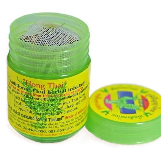  Combo 2H Hít Thông Mũi Thảo Dược Hong Thai hàng nội địa - Best Seller ở Thái Lan hộp hít mũi lọ ống quang hùng 