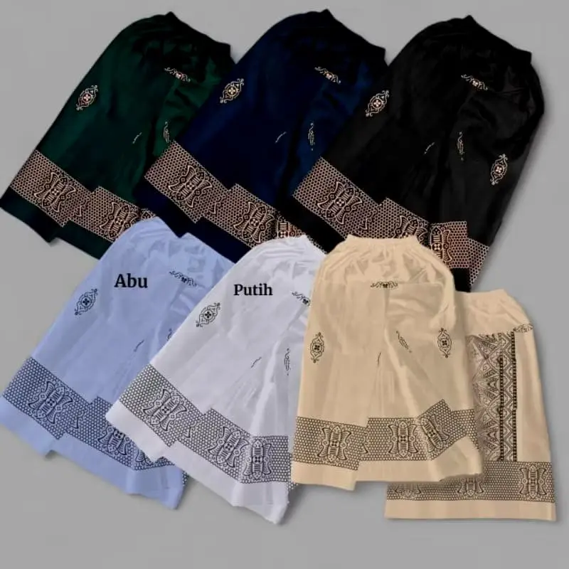 PAKET 2 Sarung Instan Anak Usia 3-12 Tahun | Motif Batik Pekalongan Model Rok Gaya Sarung