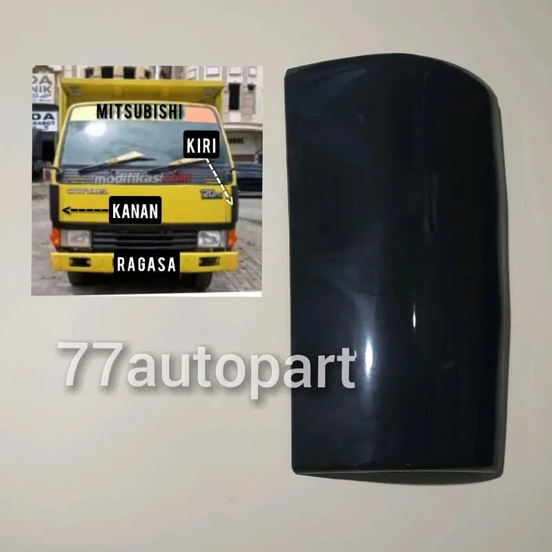 Mitsubishi Ragasa Pipi Samping HITAM Ps100 Ps120 Ps135 0