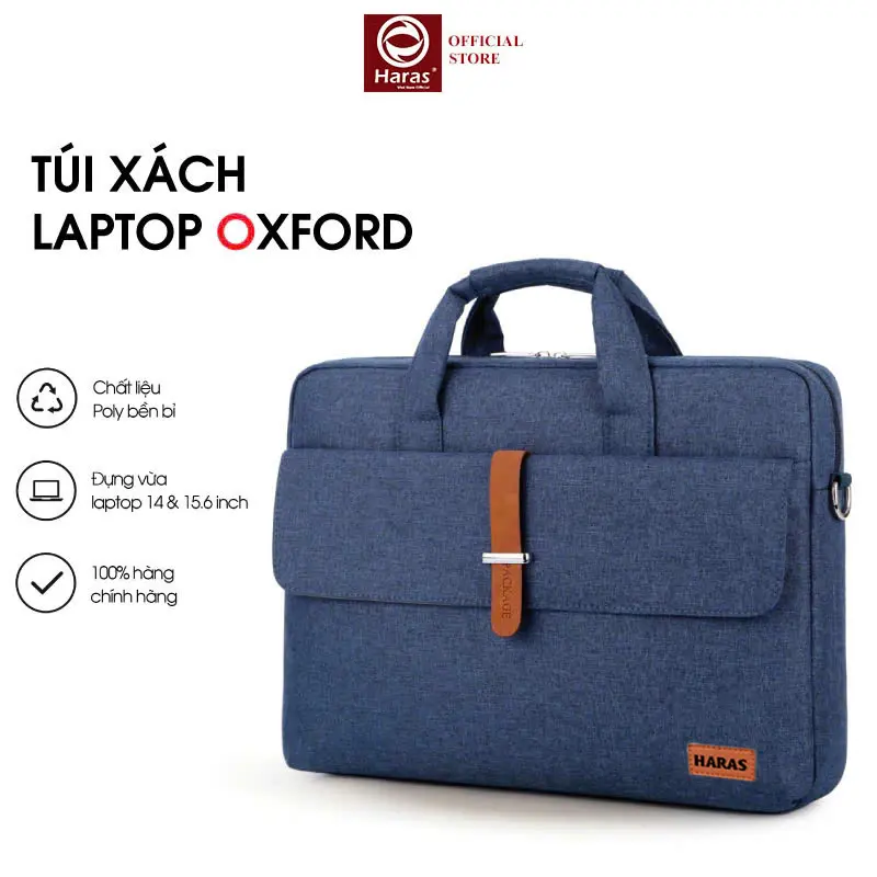 Túi Xách Unisex Cao Cấp Đựng Vừa Laptop 15.6 Inch HARAS TX359A  Bag