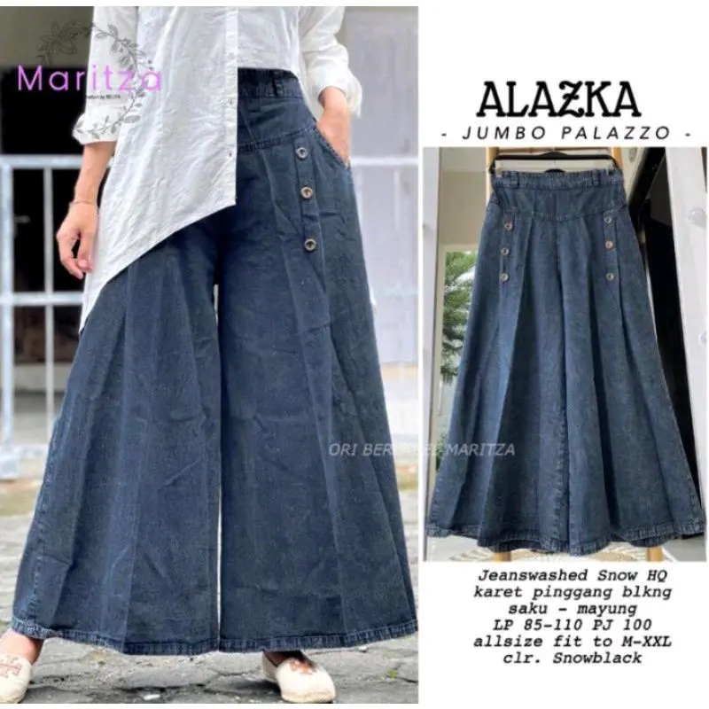 CELANA PAULA/KULOT PAULA JEANS Low Waist Wanita 2
