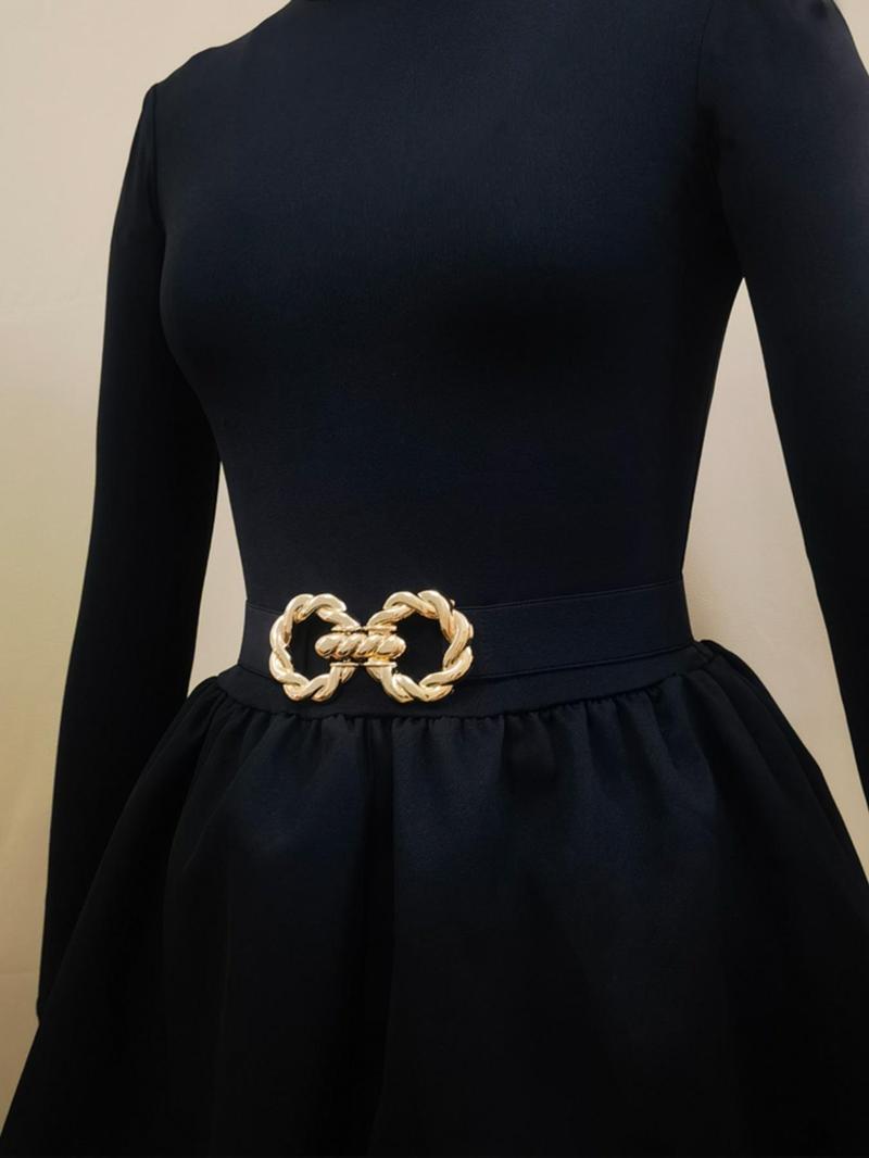 Product Introduction of Women's Wide Belt, Casual Waistband for Jeans, Fashion Belt for Party, Daily Clothing Decor, Trendy All-match & Exquisite Belt for Birthday Gift 4