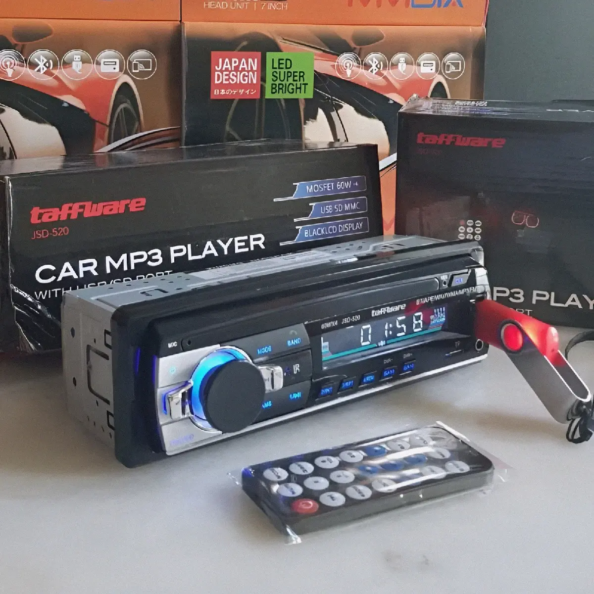 TAPE AUDIO MULTIFUNGSI, BLUETOOTH, USB, MP3 dan RADIO FM,, SUARA JERIH DAN BAASS, OKE