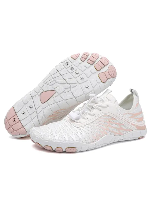 Women's Creek Shoes for Summer, Girl Beach Essentials, Minimalist Sporty Plain Lightweight Creek Footwear, Quick Dry Breathable Creek Sneaker for Summer, Activewear 7