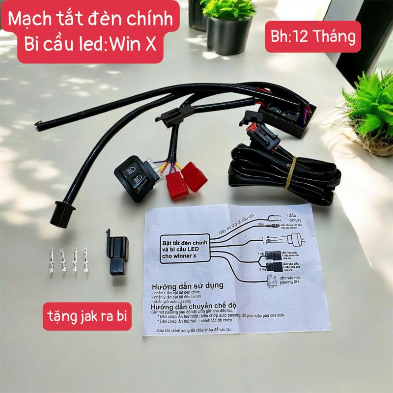  Mạch Tắt Đèn Auto Passing Trợ sáng Winner X V1 Bi Mini L4x CX80 T2s Bi Led1.5 