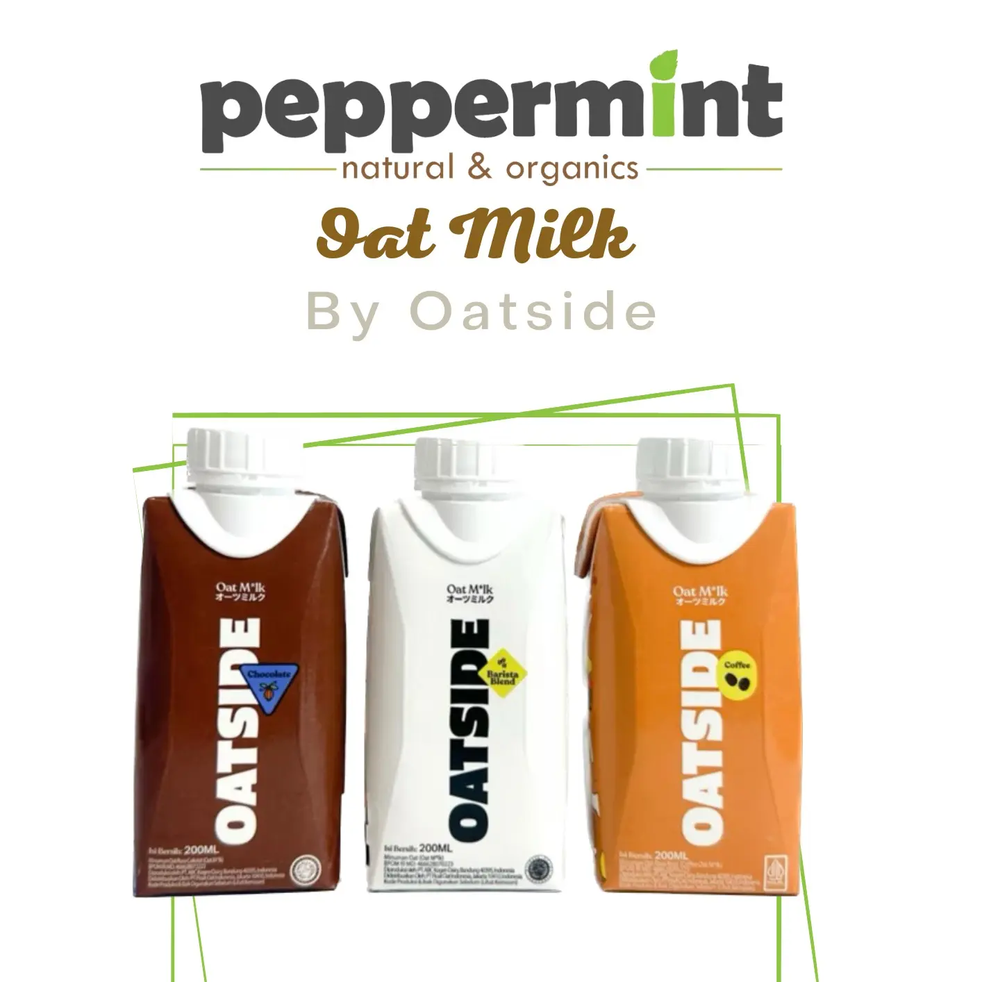 Oatside Oatmilk 200ml / Oatmilk / Susu Oat