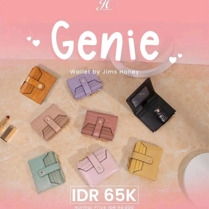 Genie Wallet Jims Honey Dompet Wanita 0