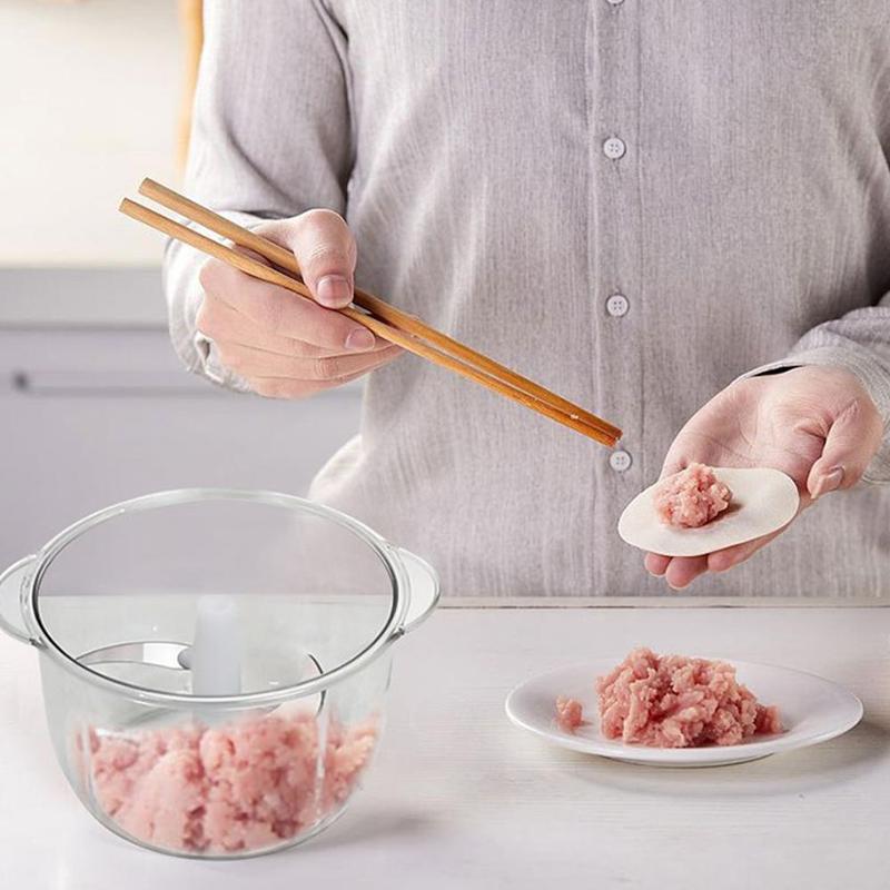 Product Introduction of Hand Press Push Food Processor Chopper Multifunctional Meat Grinder For Household Kitchen N5Q9 17