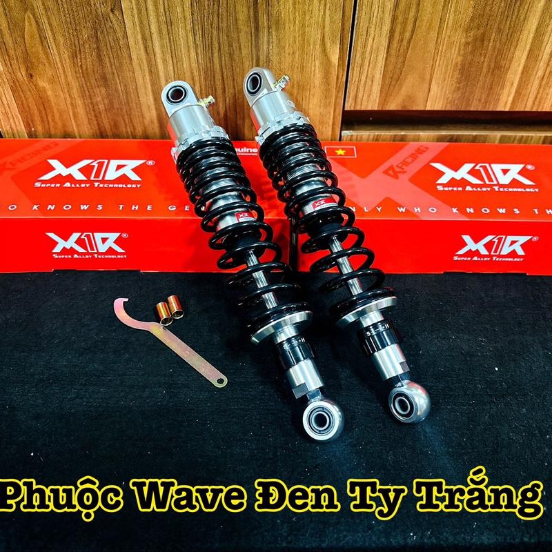Phụ Tùng Xe : Phuộc Sau CNC Thương Hiệu X1R Dành Cho Wave / Dream / Future Gắn Như Zin