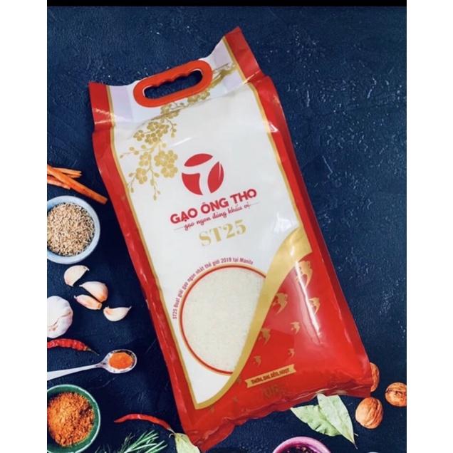 gạo ST25 Ông thọ túi 5kg dẻo mềm 5