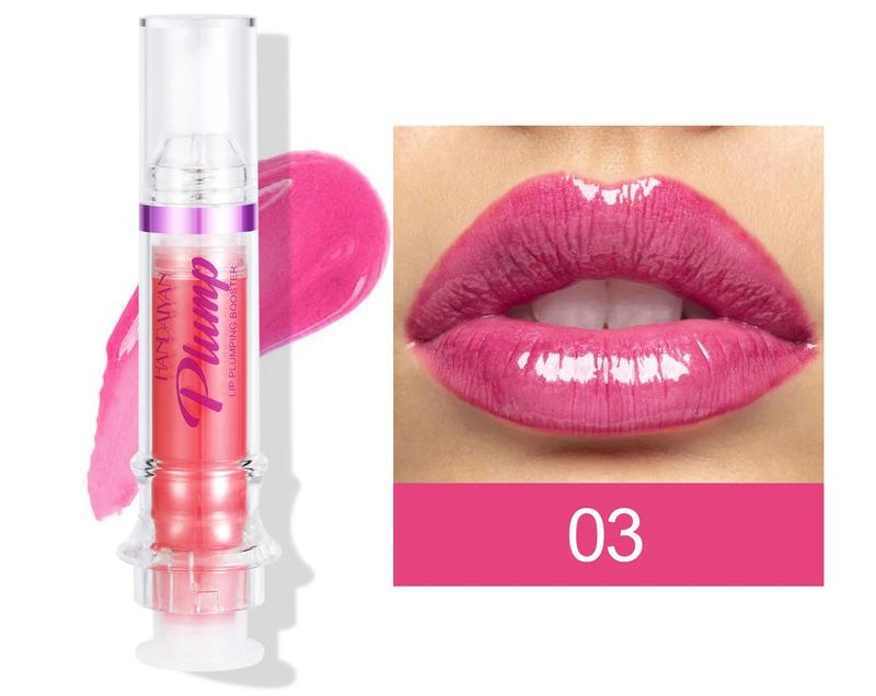 Product Introduction of Lip Plumping Booster Gloss High Shine for Plumper Looking Lips Extreme Shine Crystal Volume Lip Oil Cosmetics Makeups 14