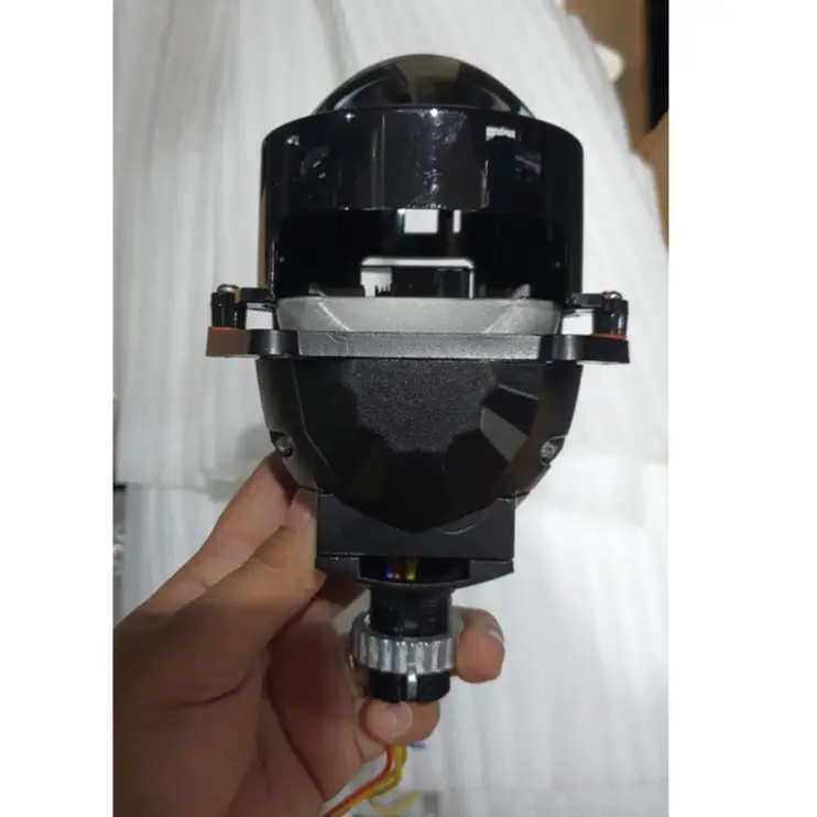Projie Proji Projector Biled Vinyx P50 P60 LASER 3 inch Purple Lens 60w kembaran E10 E11 2