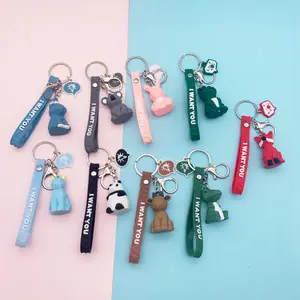 BISA COD G6645 Gantungan Kunci Hewan / 3D Model Animal Keychain / Ganci