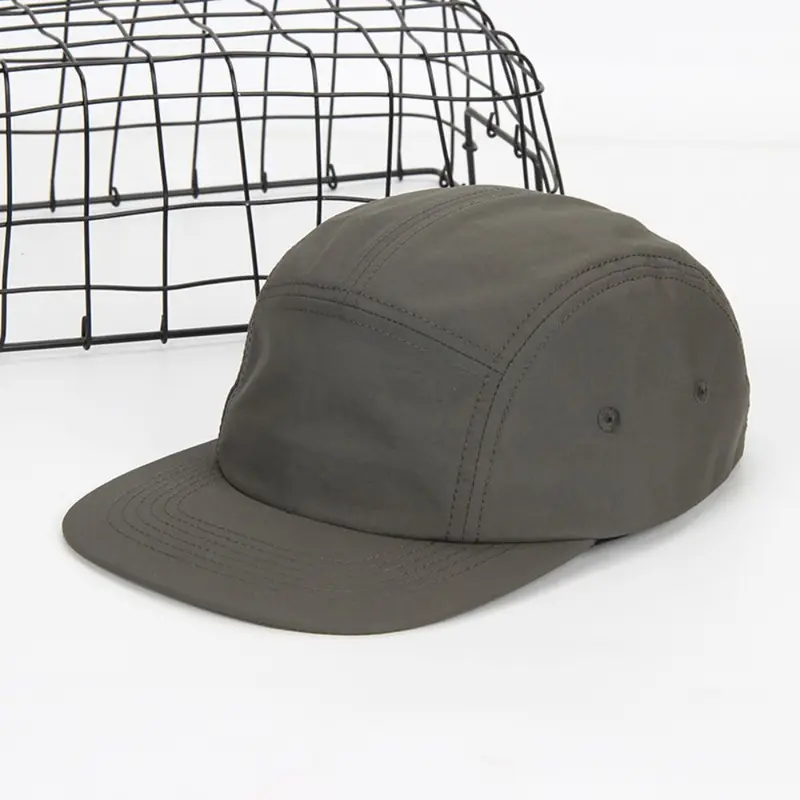 Mũ Bóng Chày 5 Tấm Cho Nam Và Nữ, Mũ Nylon Thoáng Khí Mới, Cappello, Hip Hop, Không Thấm Nước, Casquette, Snapback Hat 3