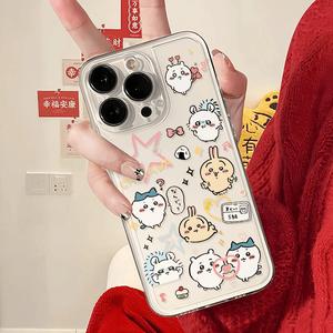 Ji Yi Xiaaba Compatible iPhone Apple 12 Phone Case 12 Pro Max/7 Plus/13 Pro Transparent 14 Cartoon