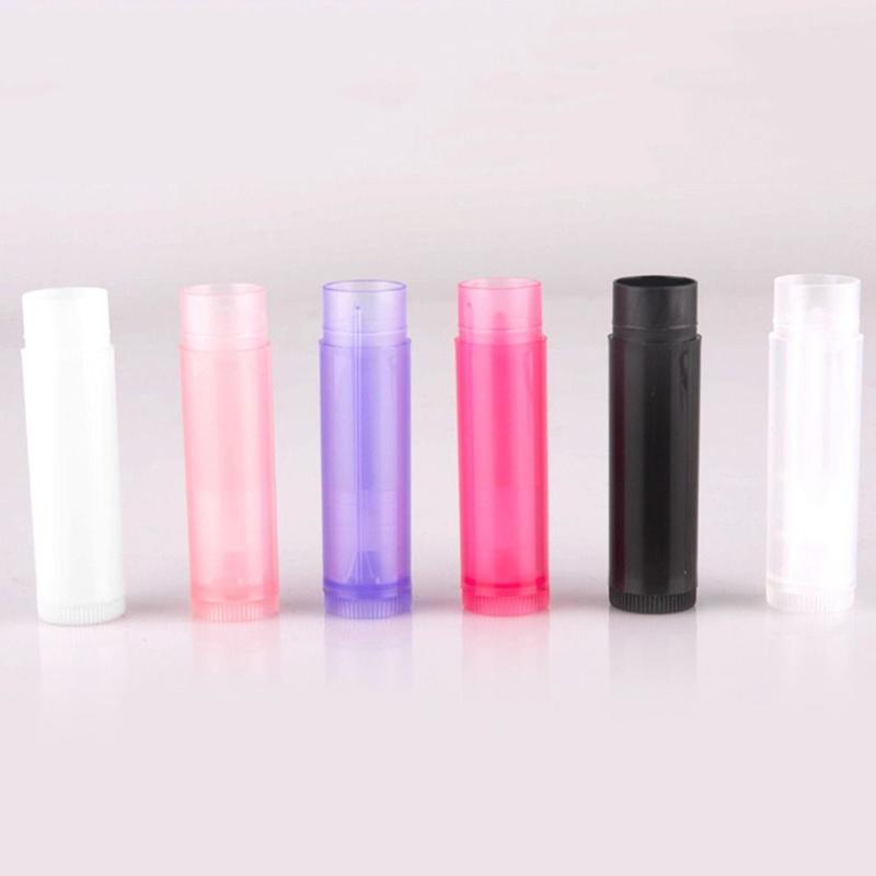 Ống son môi Có Thể Nạp Lại, trong suốt, 5g, Hộp đựng mỹ phẩm Rỗng Thích hợp cho du lịch, Chai Rỗng đa chức năng tự làm, Phụ kiện du lịch 3