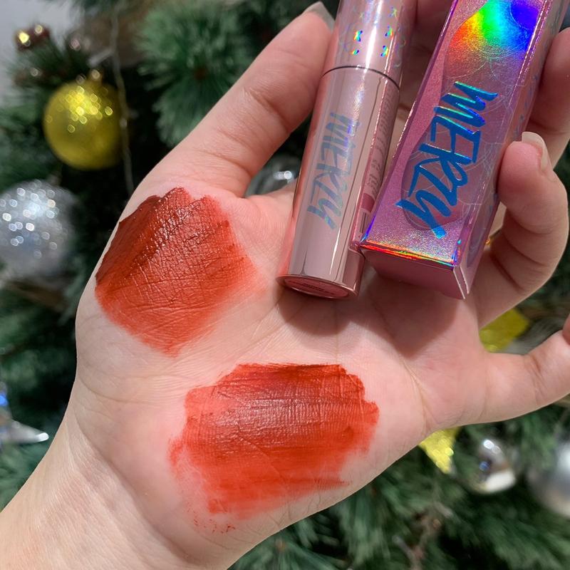 Son Kem Lỳ Merzy Siêu Lỳ Bền Mờ V6 Xanh Hồng - Màu Đỏ Gạch Huyền Thoại - Trang Điểm Mỹ Phẩm Son Môi