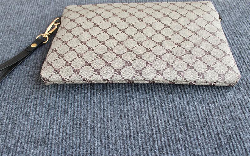 Product Introduction of High-End Clutch Bag Personality Trendy Fashion Men's Bag 2024 New Clip Bag Men's Handheld Bag Long Wallet Women 20