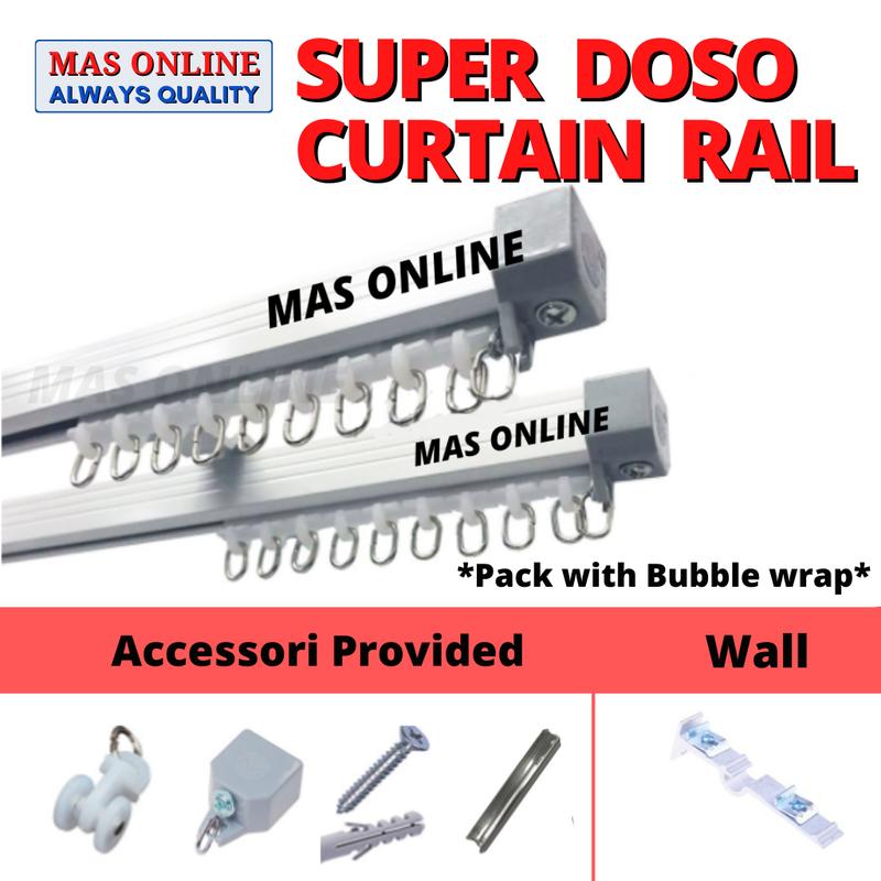 CURTAIN Traludy Rel Langsir Aluminium Double (Traludy Aluminium ...
