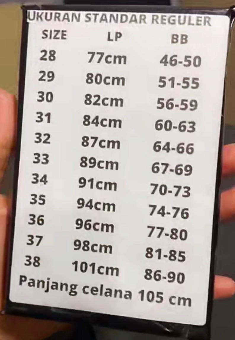 Product Introduction of BJ CELANA PANJANG KANVAS  PRIA KREN CELANA PRIA KANVAS Kain Kantong Lembut Tebal Distro Katun Hitam 0