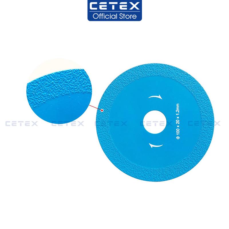 Product Introduction of Lưỡi Cắt Ron Gạch Men, Cắt Mạch Gạch, Lưỡi Cắt Kính Đa Năng, Đĩa Cắt Mài Kim Cương 100mm Chống Mẻ, Dăm Mạch 15