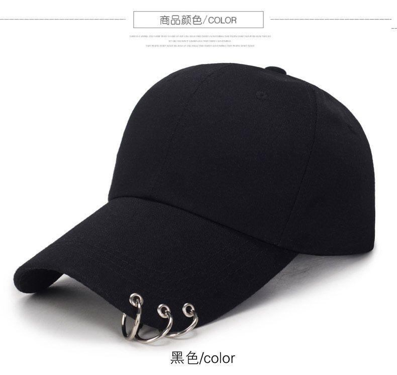Product Introduction of Unisex Baseball Cap - Spring/Summer Minimalist Design with Metal Hang Loop, Classic Plain Snapback for Men & Women 1