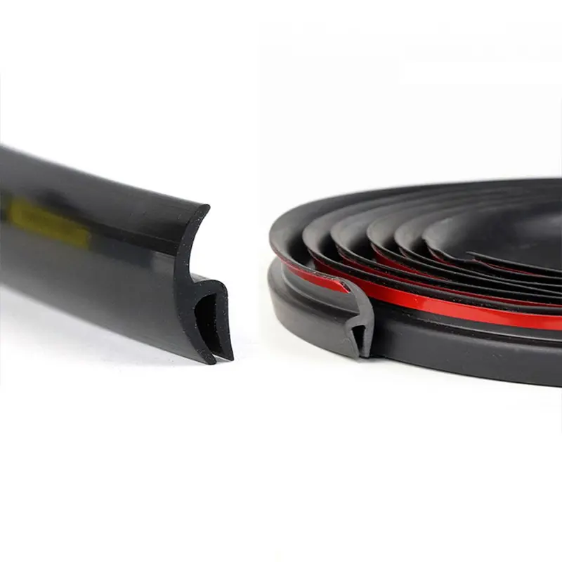 2M Seal Strip Karet Untuk Bawah Panel Windshield Mobil / Karet Pelindung Kaca Depan Car 6