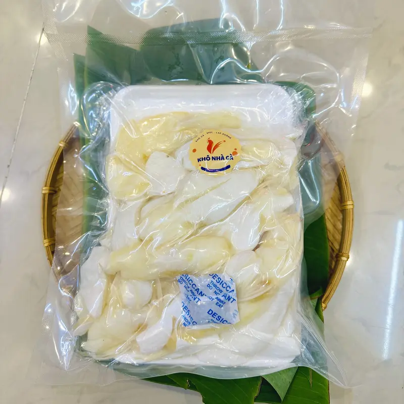 DEAL LIVE Khô Ức Mỡ Cá Dứa - Tặng Mắm Me hoặc Mắm Tắc Chua Cay - Khô 3 Nắng Loại 1 Vị Vừa Ăn Béo Rất Ngon - Vựa Khô Nhà Gà Food 5