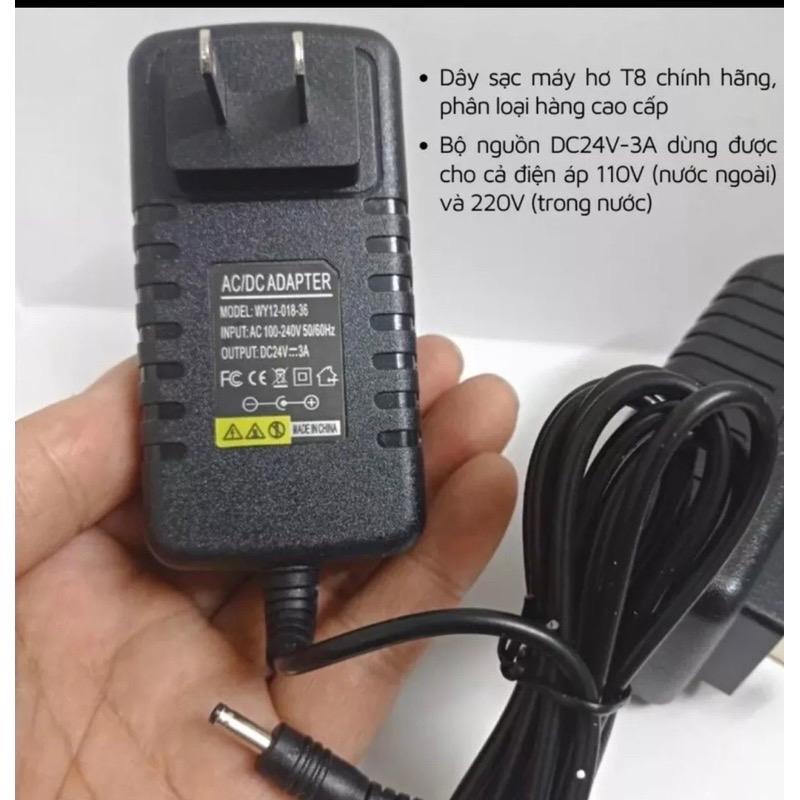 Dây sạc máy hơ gel T8 SNRQI chính hãng - Model WY12-018-36