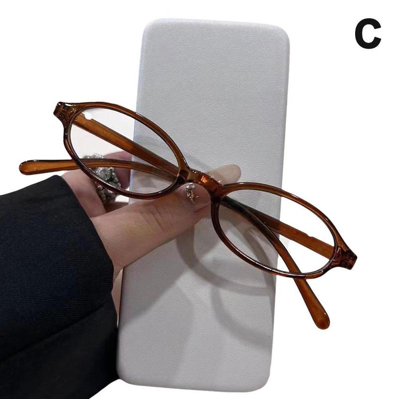 Product Introduction of Retro Small Frame Hot Girl Oval Glasses Frame New Retro Blue Glasses Light Oval Anti T8O0 38