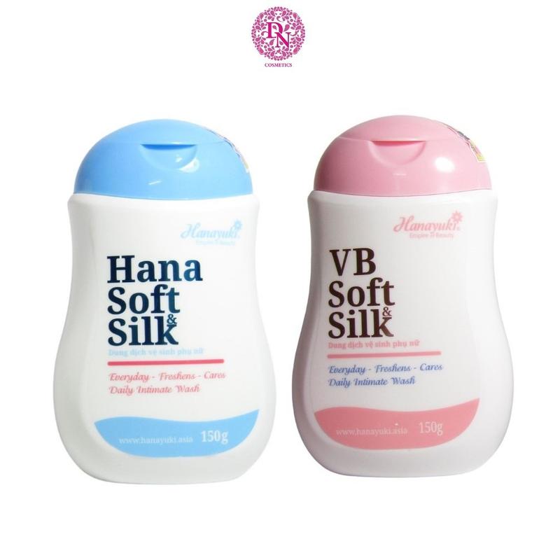 Dung dịch vệ sinh phụ nữ Hanayuki Hana Soft Silk 150g 1