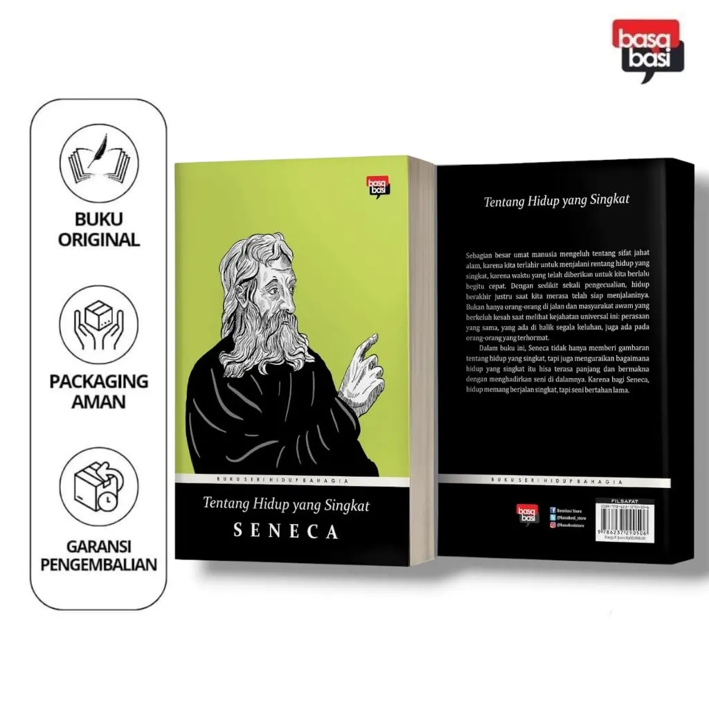 Buku Tentang Hidup yang Singkat (Seneca) Basabasi
