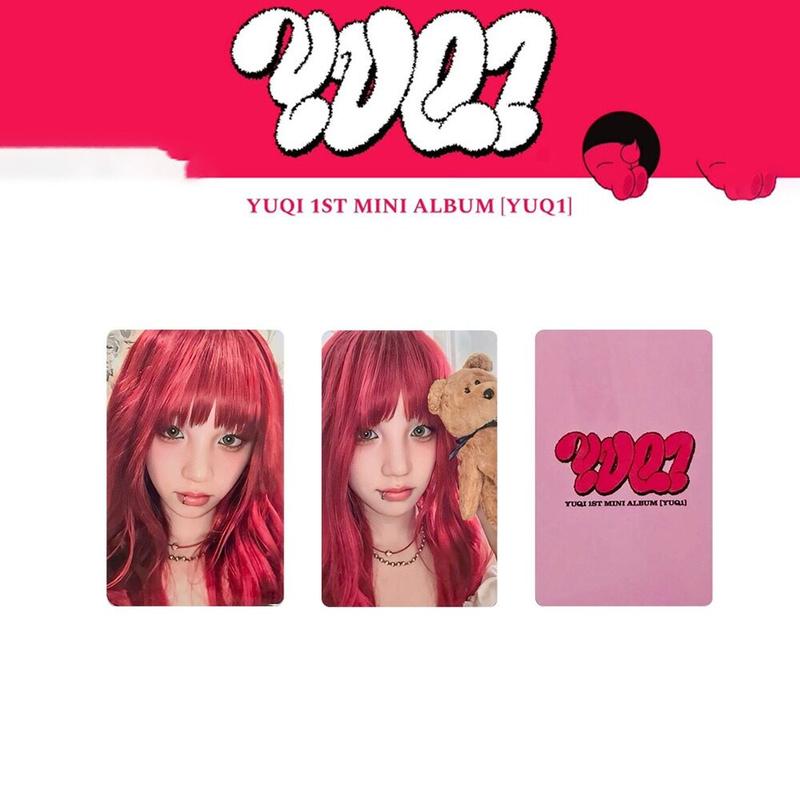 Product Introduction of Thẻ Ảnh YUQ1, Mini Album YUQI Đầu Tiên, (G) Tôi thích, Đĩa Đơn Yuqi, Thẻ Ảnh Soundwave Ktown4u 18