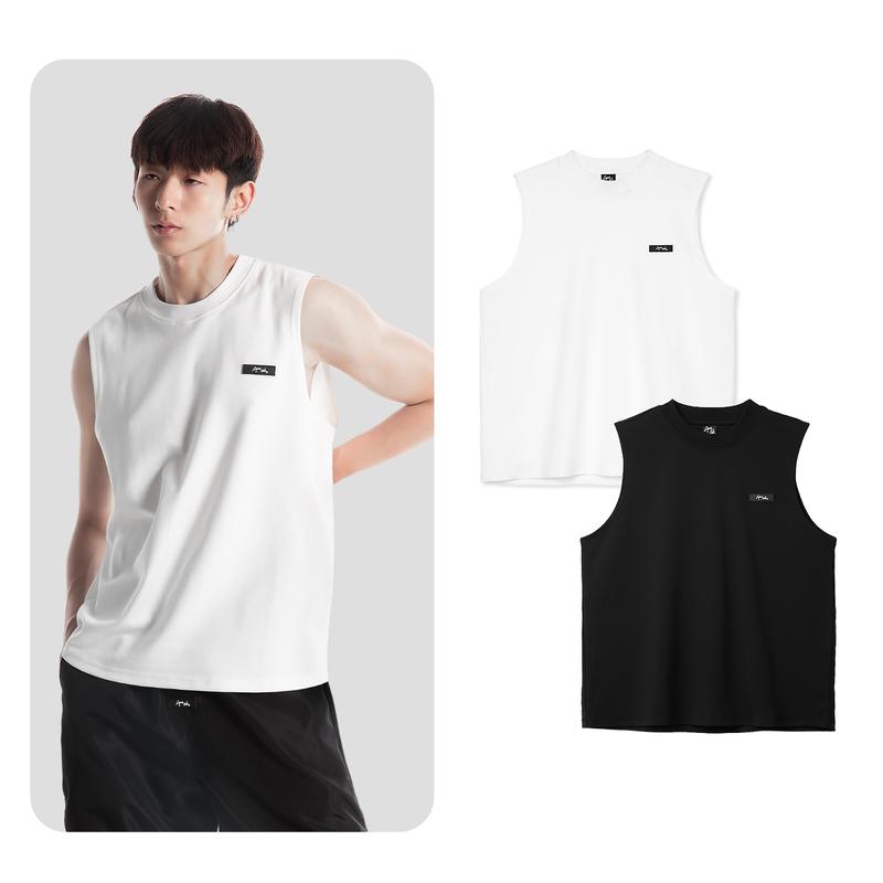 [SĂN SALE CUỐI NĂM - BLACK FRIDAY] Áo tank top nam trơn CLASSIC CAPMAN CLUB, phom rộng co giãn, mịn mát