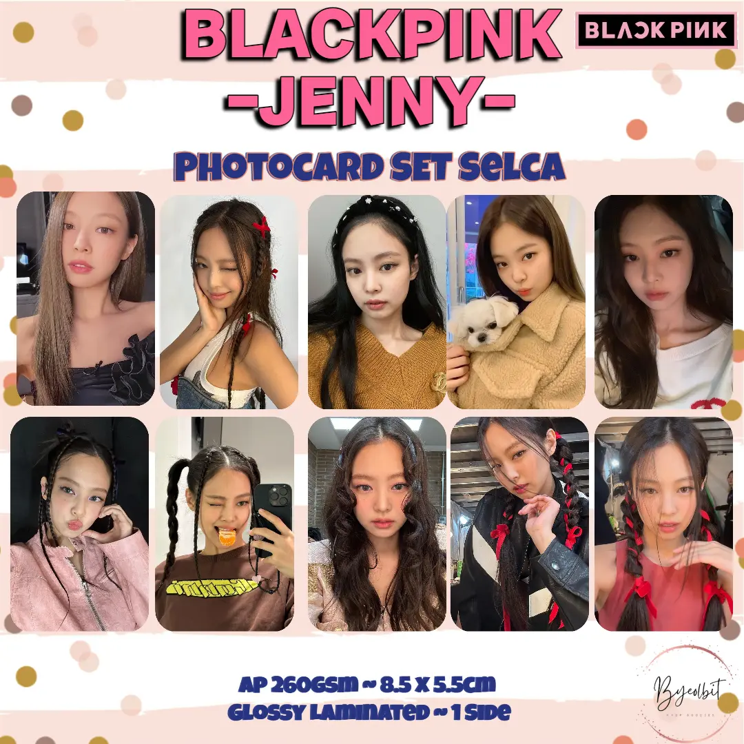 Photocard BLACKPINK set 10 pcs