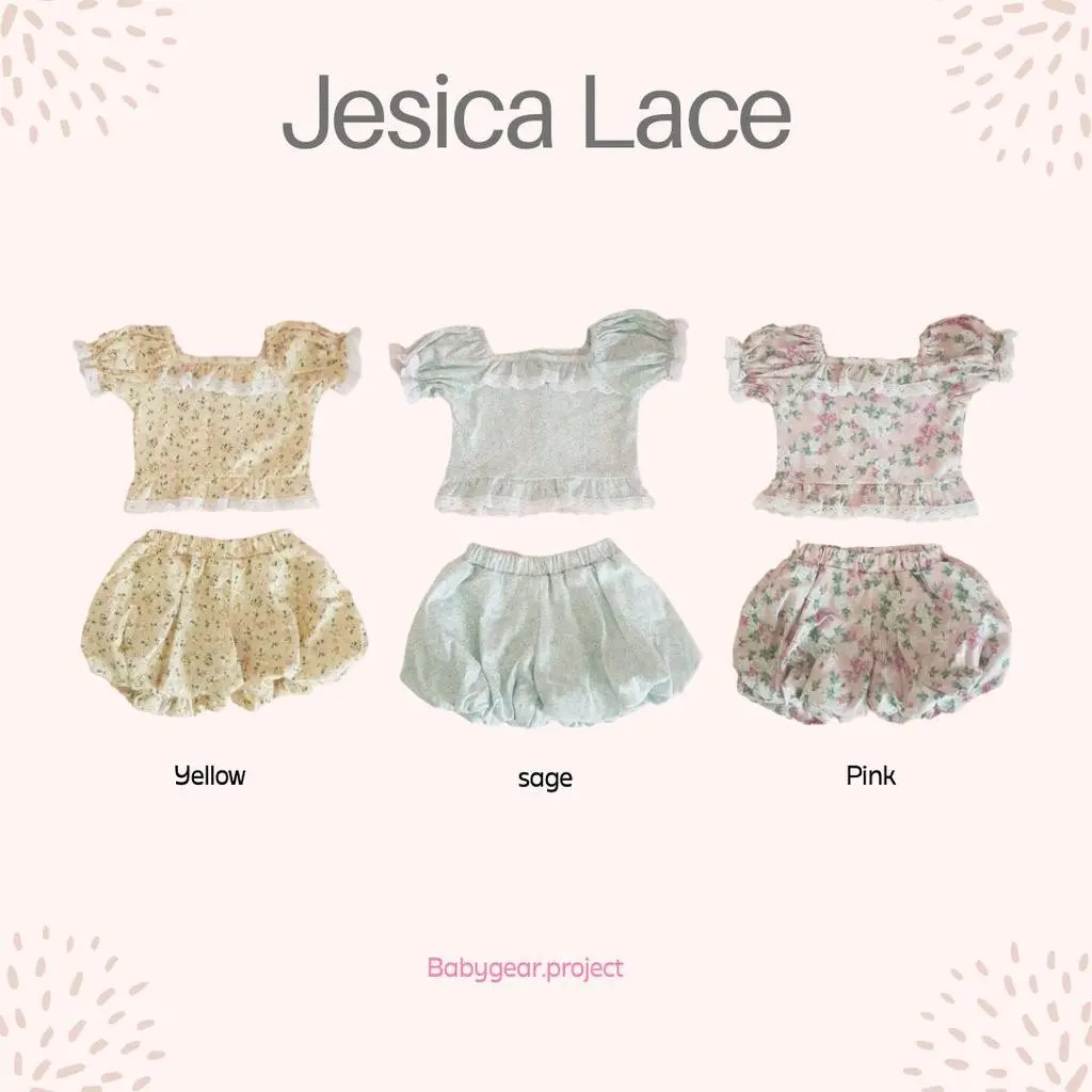 BABYGEAR.PROJECT - Jessica Dress - Setelan anak perempuan bahan Katun