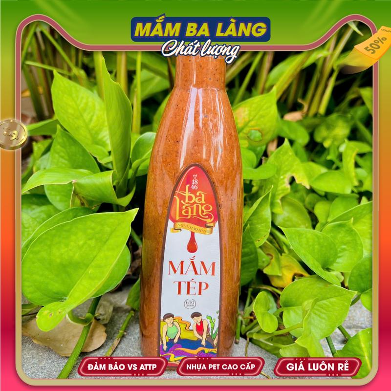 [ Bếp Nhà Rơm x Ba Làng Foods ] Mắm Tép 650gram Deal độc quyền