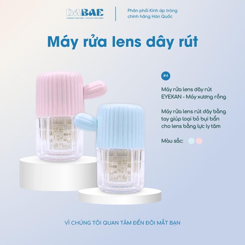 Máy rửa kính áp tròng, máy vệ sinh lens chính hãng EYEKAN 0